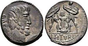 L. Titurius L.f. Sabinus - Denarius (3,95 ... 