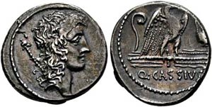 Q. Cassius Longinus - Denarius (3,97 g), ... 
