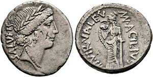 Mn. Acilius Glabrio - Denarius (3,61 g), ... 