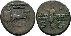 Germanicus (4 v.Chr.-19 n.Chr.) - Dupondius ... 