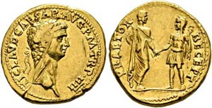 Claudius (41-54) - Aureus (7,75 g), Roma, ... 
