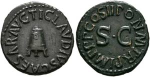 Claudius (41-54) - Quadrans (2,51 g), Roma, ... 