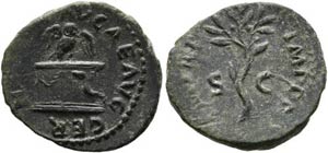 Nero (54-68) - Quadrans (2,55 g), Roma, ... 