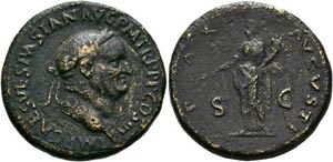 Vespasianus (69-79) - Sestertius (26,74 g), ... 