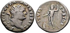 Titus (79-81) - als Caesar 69-79. Denarius ... 