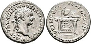Domitianus (81-96) - Denarius (3,16 g), ... 