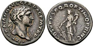 Traianus (98-117) - Denarius (2,70 g), Roma, ... 