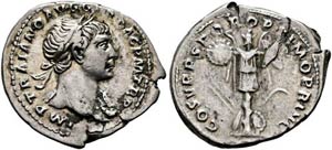Traianus (98-117) - Denarius (3,30 g), Roma, ... 