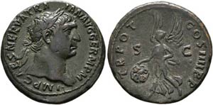 Traianus (98-117) - As (10,46 g), Roma, ... 