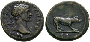 Traianus (98-117) - Semis (3,24 g), Roma, ... 