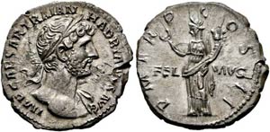 Hadrianus (117-138) - Denarius (2,84 g), ... 