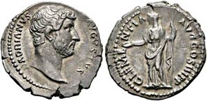 Hadrianus (117-138) - Denarius (3,19 g), ... 