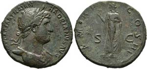 Hadrianus (117-138) - Sestertius (24,05 g), ... 