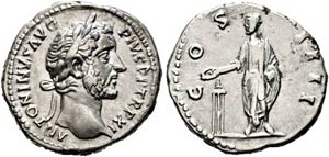 Antoninus Pius (138-161) - Denarius (3,37 ... 