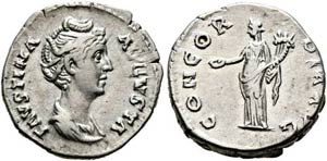 Faustina Maior (138-141) - Denarius (3,47 ... 