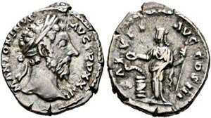 Marcus Aurelius (161-180) - Denarius (3,38 ... 