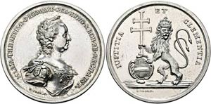 Maria Theresia 1740-1780 - AR-Gnadenmedaille ... 