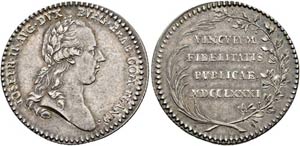 Joseph II. 1765-1790 - AR-Jeton (6,17g), ... 