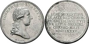 Joseph II. 1765-1790 - Zinn-Prämienmedaille ... 
