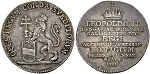 Leopold II. 1790-1792 - Lot 3 Stück; ... 