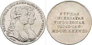 Franz II. (I.) 1792-1835 - AR-Jeton (4,33g), ... 