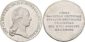 Franz II. (I.) 1792-1835 - AR-Jeton (4,36g), ... 