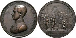Franz Joseph 1848-1916 - AE-Medaille (59mm) ... 