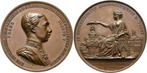 Franz Joseph 1848-1916 - AE-Medaille (47mm) ... 