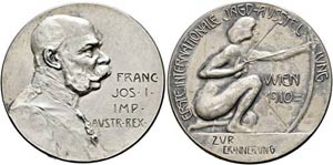 Franz Joseph 1848-1916 - AE-Medaille ... 