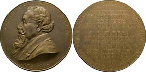 Franz Joseph 1848-1916 - AE-Medaille (80mm) ... 