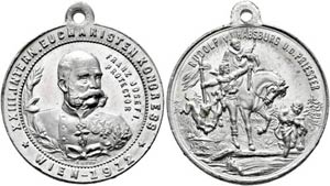 Franz Joseph 1848-1916 - Lot 4 Stück; ... 