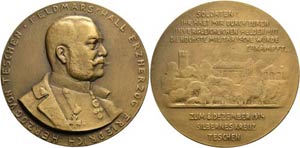 I. Weltkrieg 1914-1918 - AE-Medaille (55mm) ... 