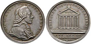 Salzburg - AR-Medaille (12,19g), (34mm) 1782 ... 