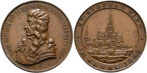 Wien - Lot 2 Stück; AE-Medaille o.J. (1893) ... 
