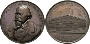 Wien - Medaille (44mm) o.J.(1890) von Johann ... 