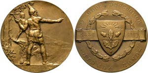 Wien - AE-Medaille (60mm) 1905 von Hans ... 