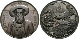 HOFER, Andreas 1767-1810 - AE-Medaille ... 