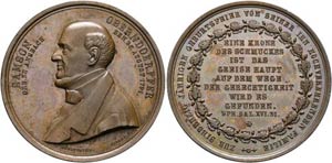 München - AE-Medaille (41mm) 1861 von ... 