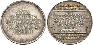 Dresden - kleine AR-Medaille (2,33g), (21mm) ... 