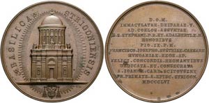 Esztergom (Gran) - Erzbistum - AE-Medaille ... 