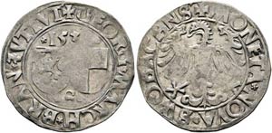 Georg 1527-1536 - Batzen 153(3) S Schwabach ... 
