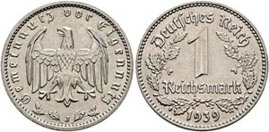 Drittes Reich 1933 - 1945 - Reichsmark 1939 ... 