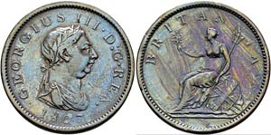 Georg III. 1760-1820 - Penny 1807 ... 