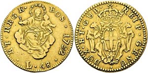 Dogi Biennali 1528-1797 - 48 Lire (12,49g) ... 
