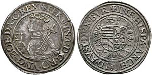 Ferdinand I. 1521-1564 - 1/2 Taler 1545 Linz ... 