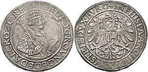 Ferdinand I. 1521-1564 - Taler o.J. Hall ... 
