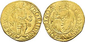 Rudolf II. 1576-1612 - Dukat (3,47g) 1604 NB ... 