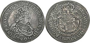 Ferdinand III. 1637-1657 - Taler 1644 Graz ... 