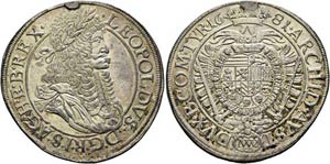 Leopold I. 1657-1705 - Taler 1681 Wien Mm. ... 