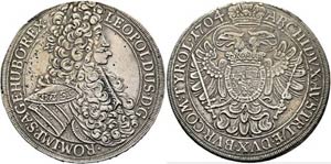 Leopold I. 1657-1705 - Taler 1704 Wien Mm. ... 